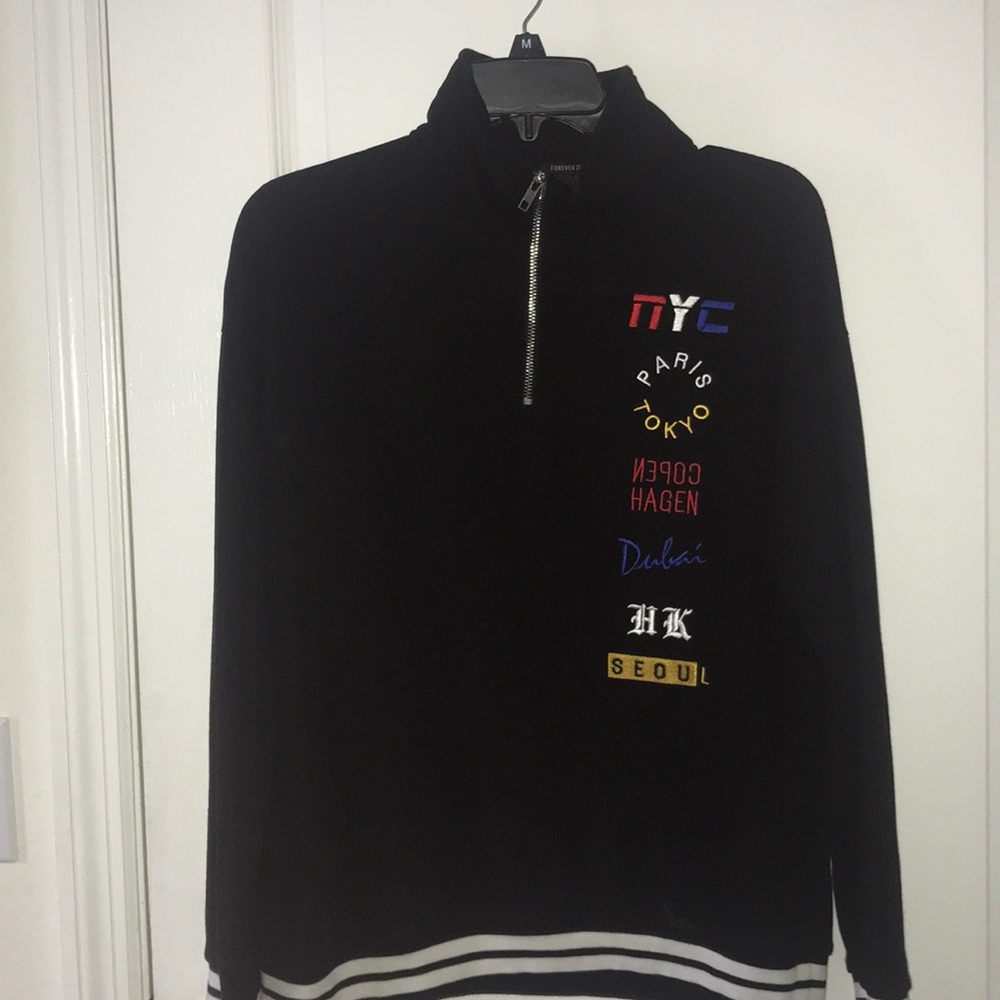 Forever 21 Major Cities of the World Sweater